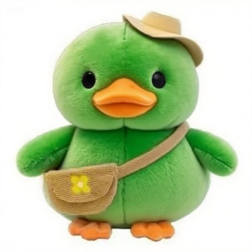 Green Penguins Plush Friends
